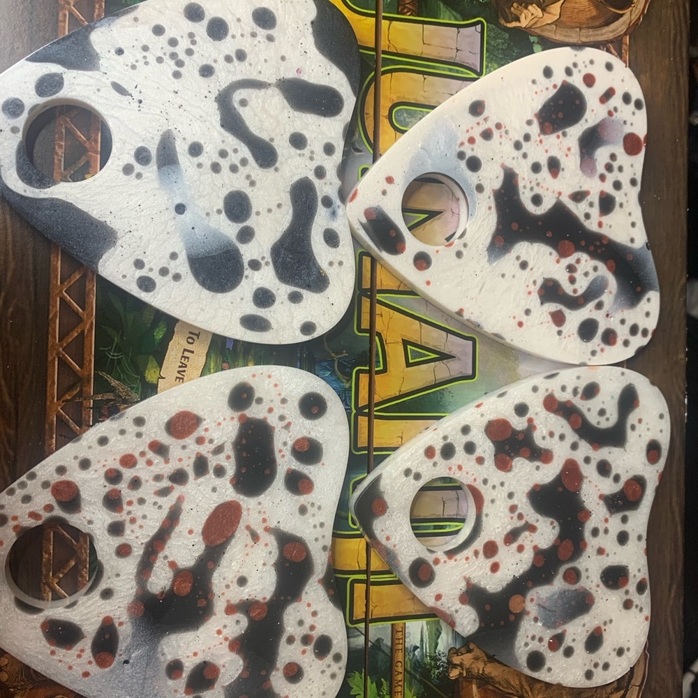 Ouija planchette Coaster set